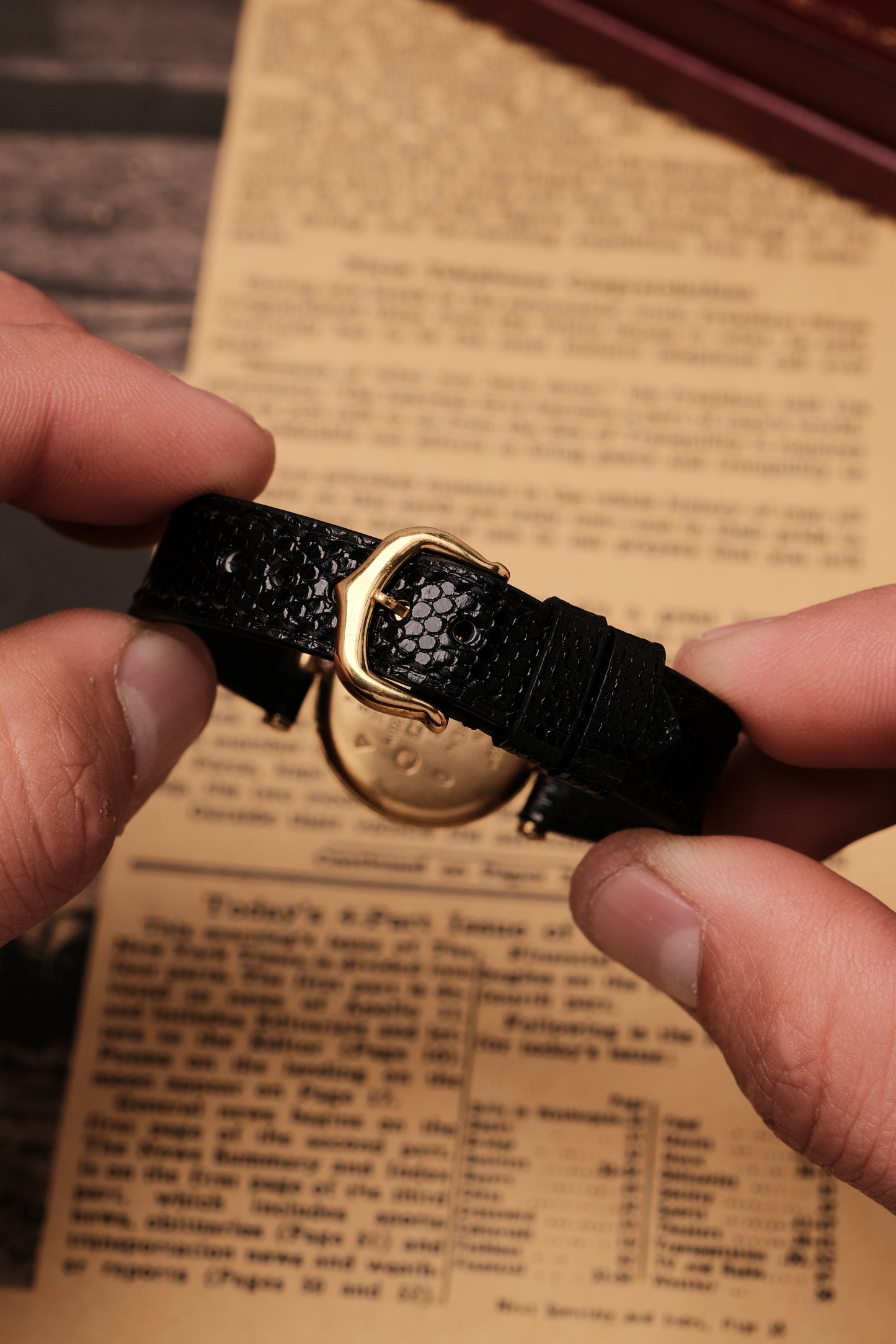 Ladies Cartier Must Vendome Vermeil 590004 ARGENT 925 Gold Plated 24MM