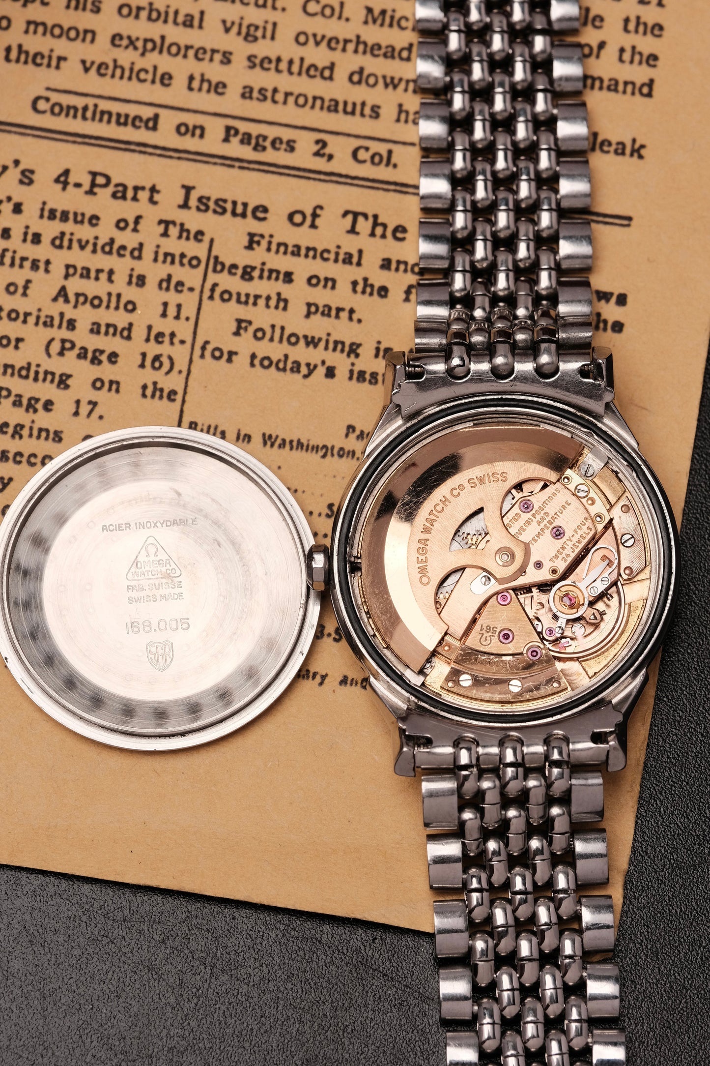 1966 Omega Constellation Pie Pan Chronometer Automatic Ref. 168.005 34mm Stainless Steel