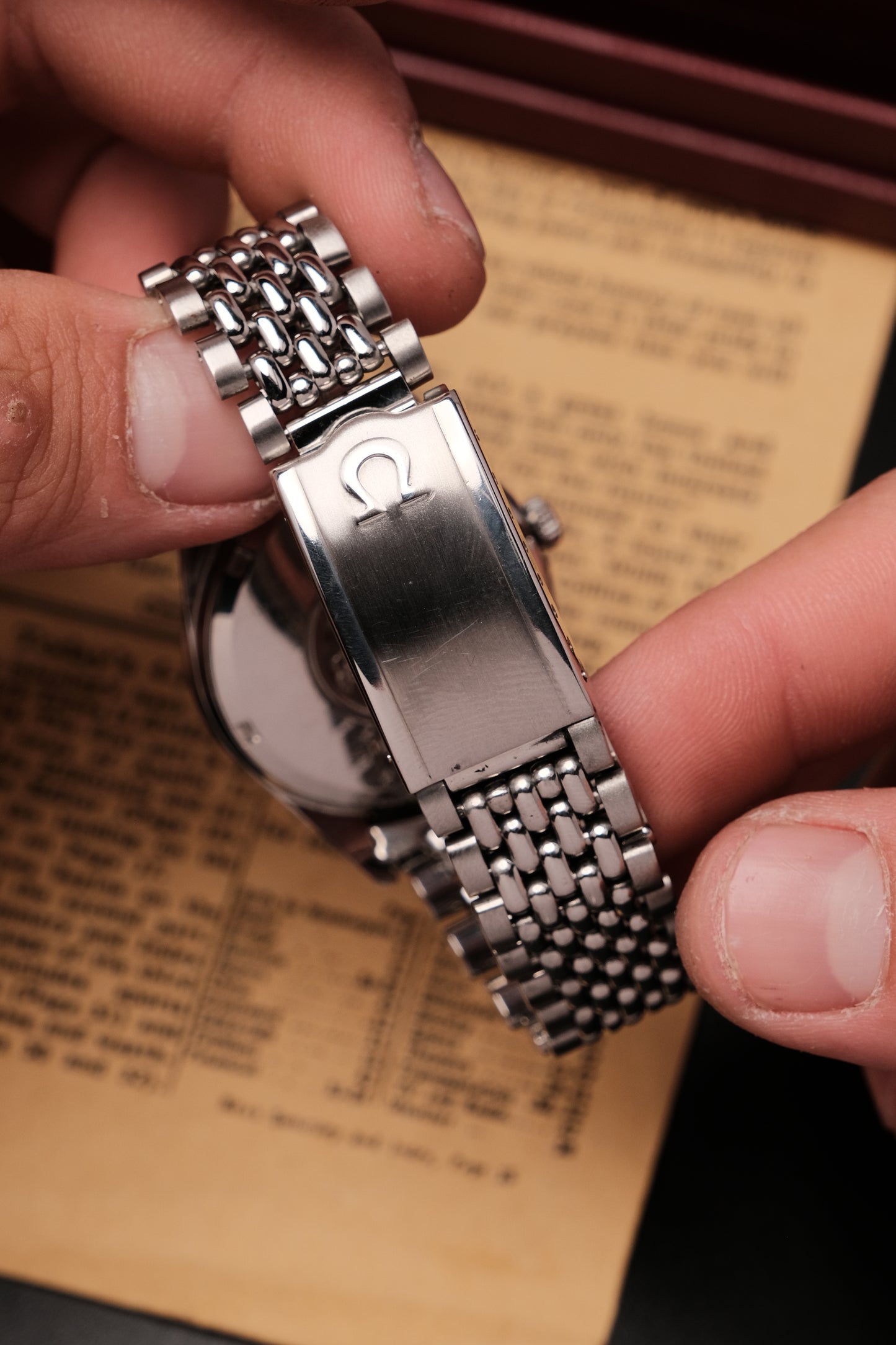 1969 Vintage Omega Seamaster Chronometer Certified Automatic 166.010