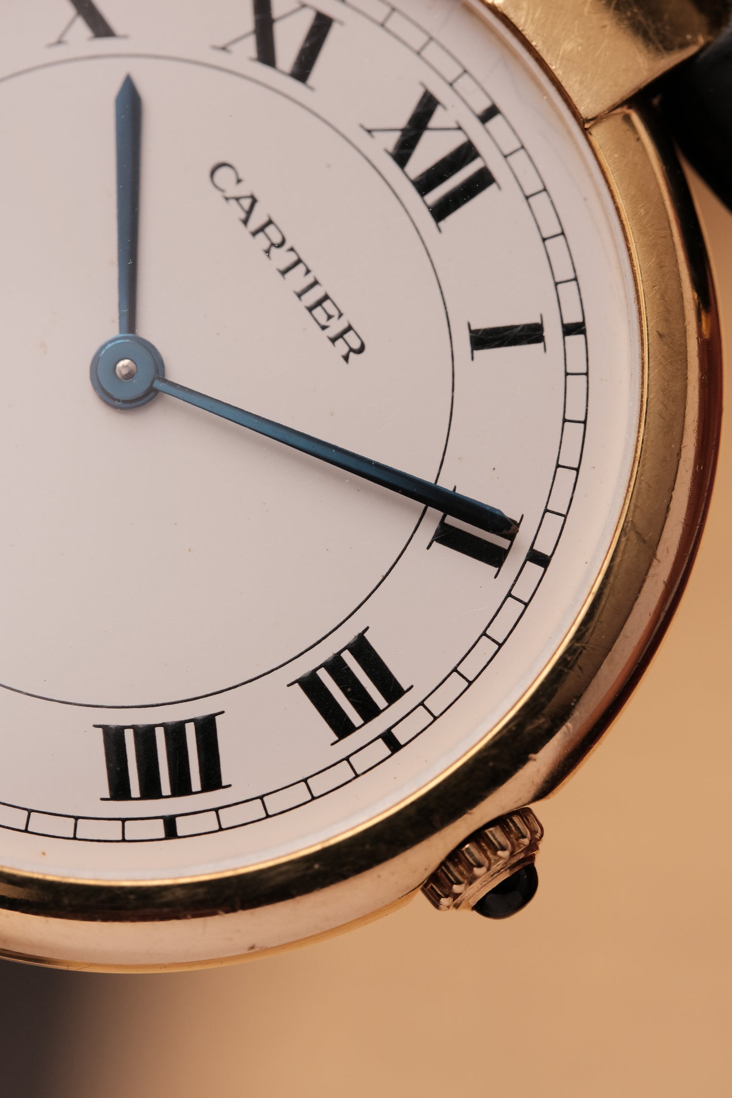 Cartier Vendome 881001 Paris Dial 18k Solid Yellow Gold 30mm 1990s