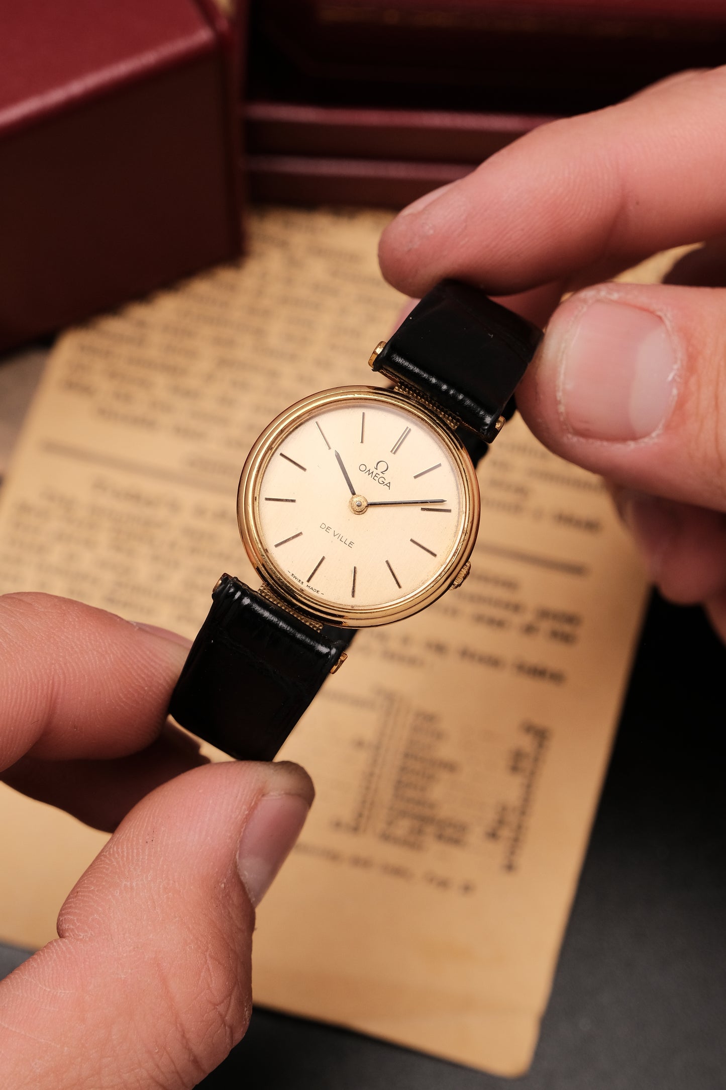 1973 Omega De Ville Hand Winding Women Cal.625 REF. 511.0557