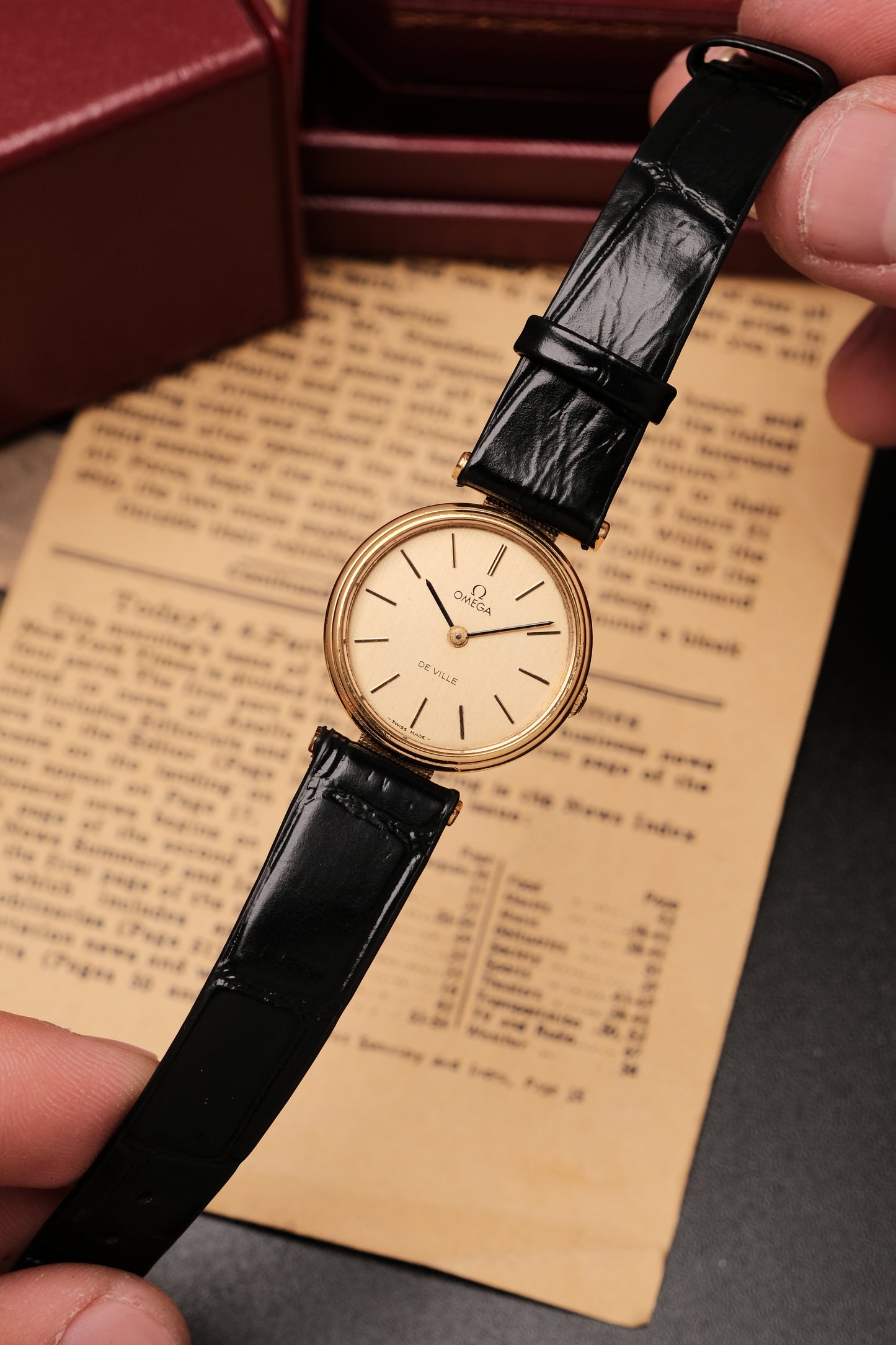 1973 Omega De Ville Hand Winding Women Cal.625 REF. 511.0557