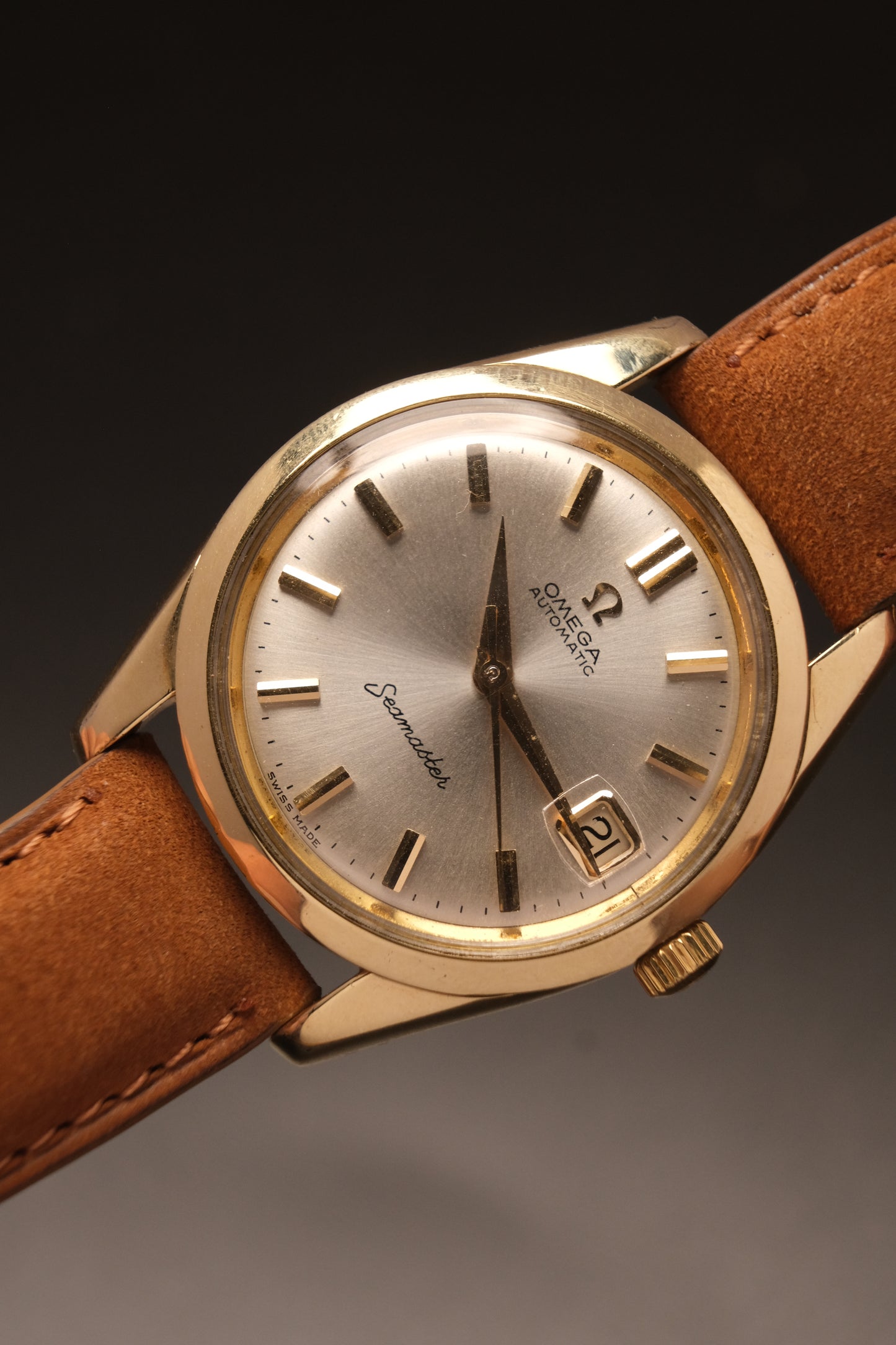 Vintage Omega Seamaster Automatic Gold Capped 14763-61