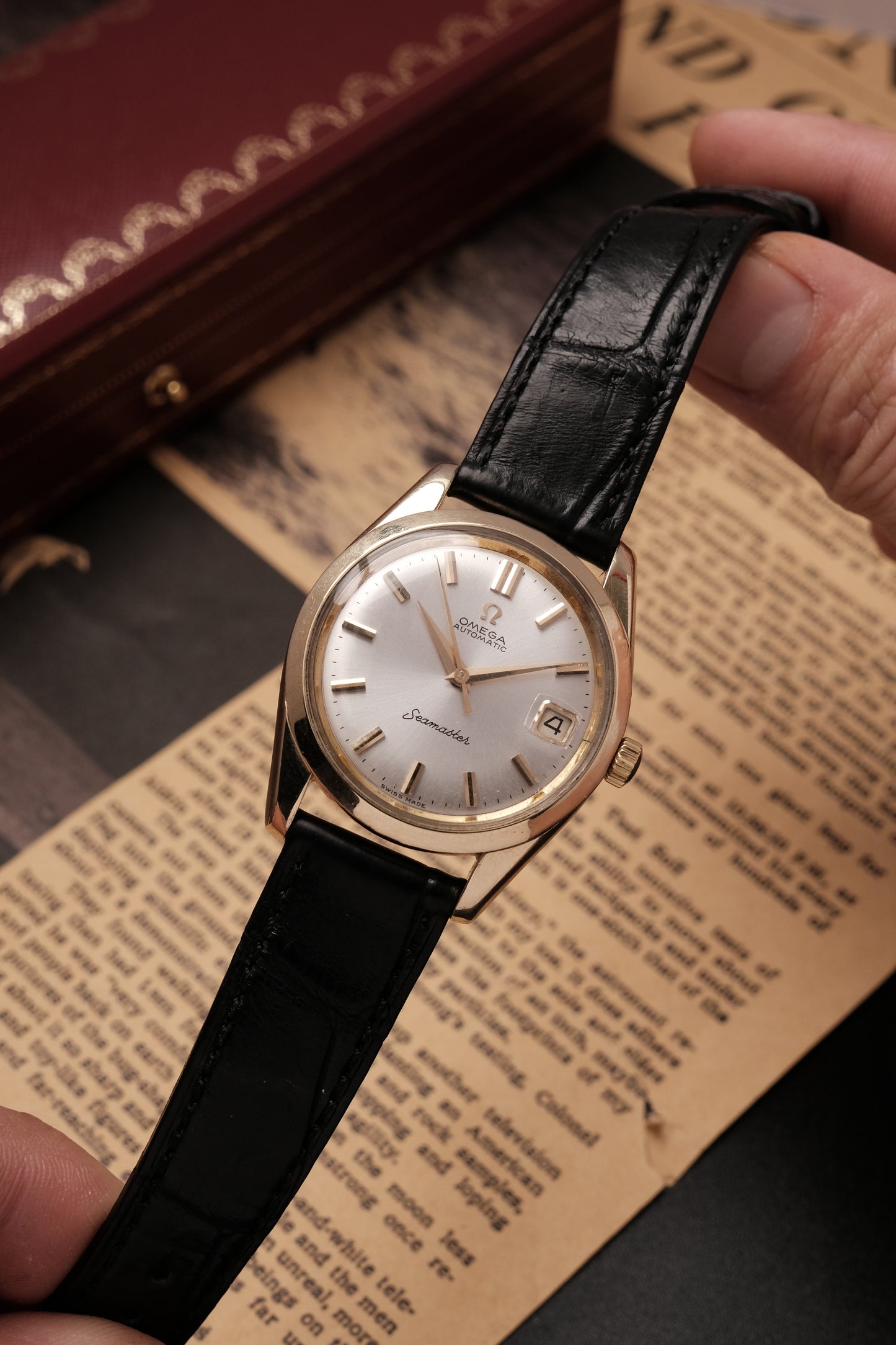1962 Omega Seamaster Automatic Gold Capped REF.14763-61