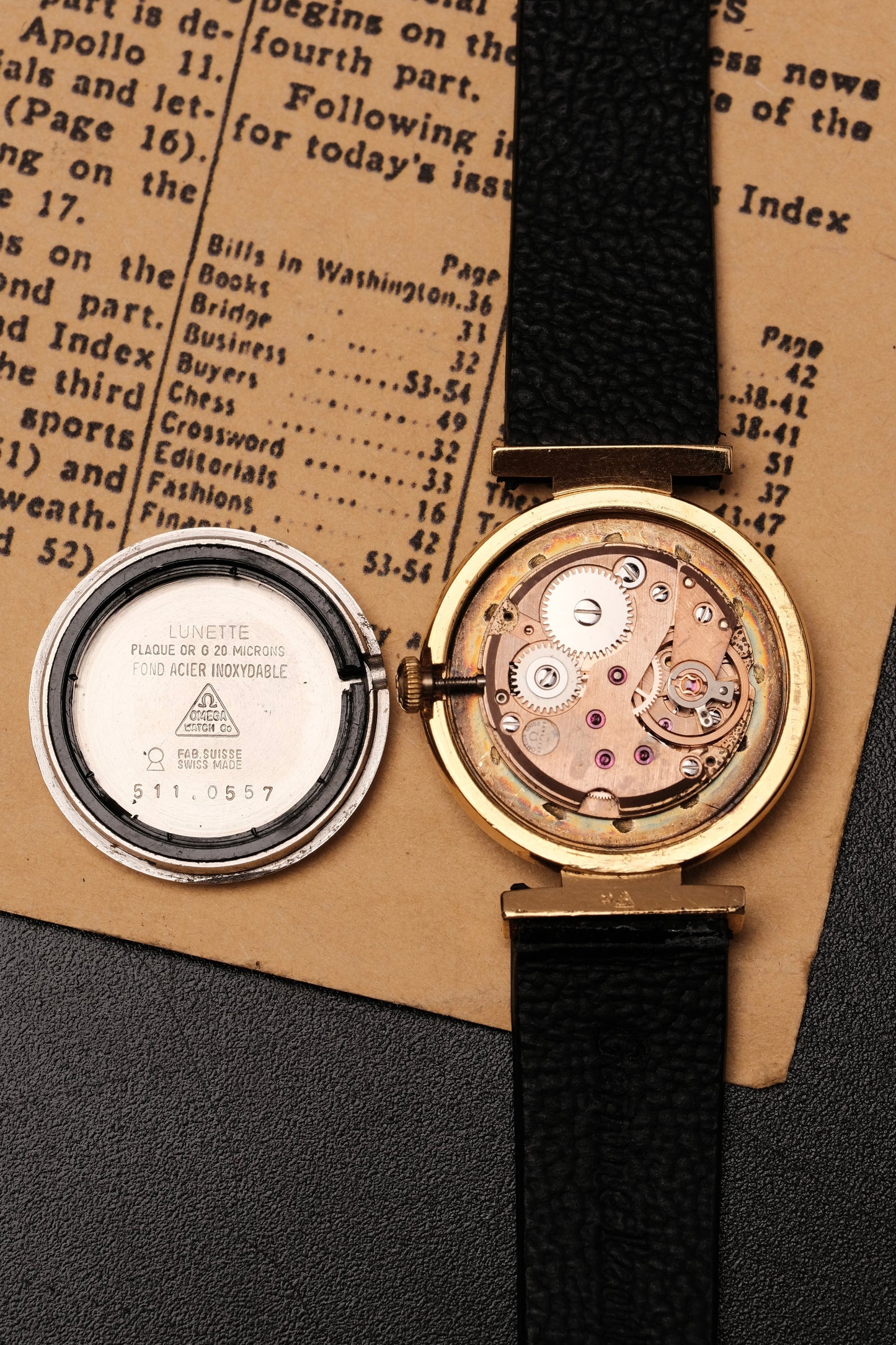 1973 Omega De Ville Hand Winding Women Cal.625 REF. 511.0557