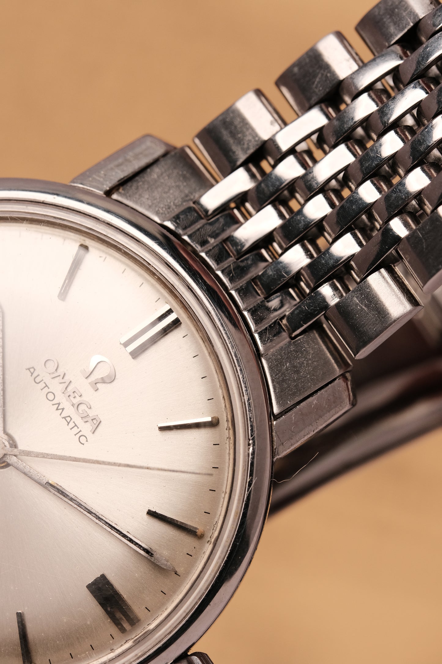 1964 Vintage Omega Seamaster De Ville Automatic Deep White Dial 165.020