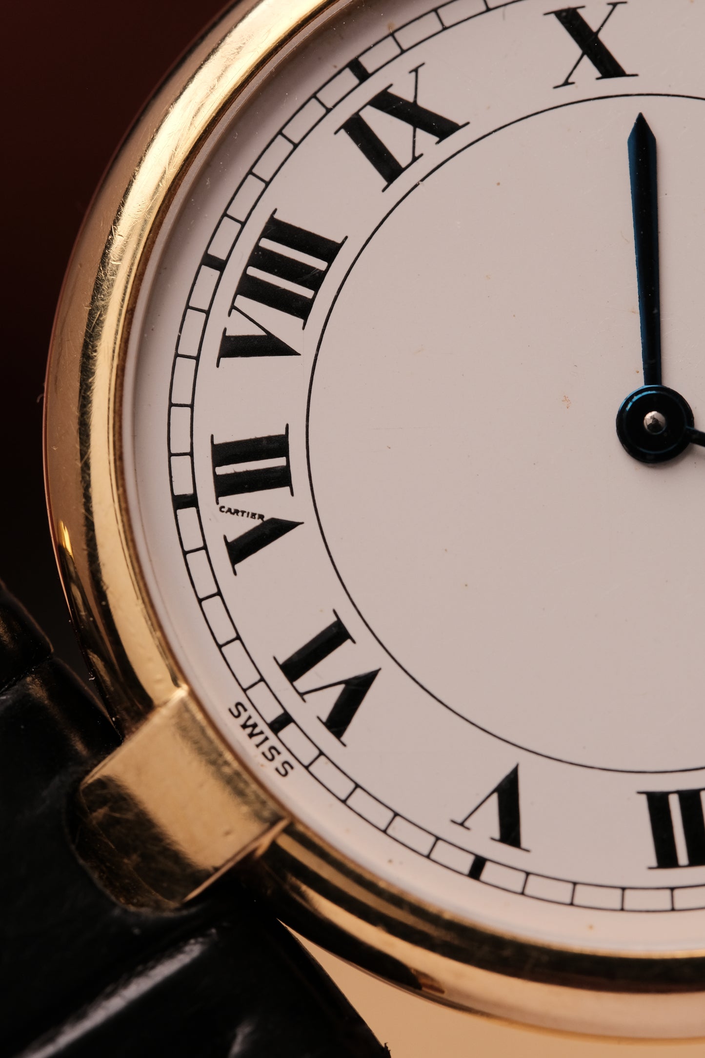 Cartier Vendome 881001 Paris Dial 18k Solid Yellow Gold 30mm 1990s