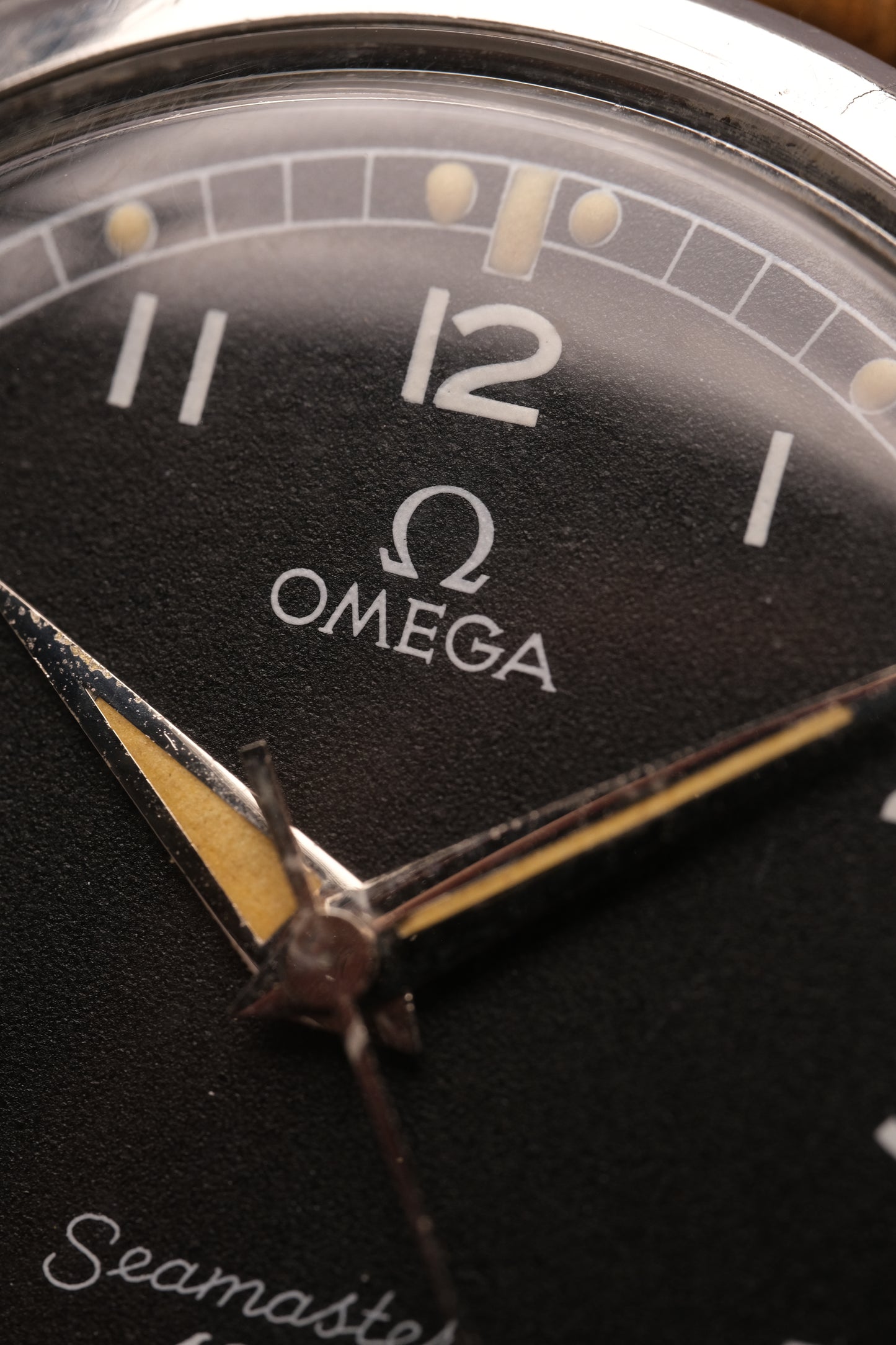 Vintage Black Dial Omega Seamaster 600 Military Ref.14390-61 Manual