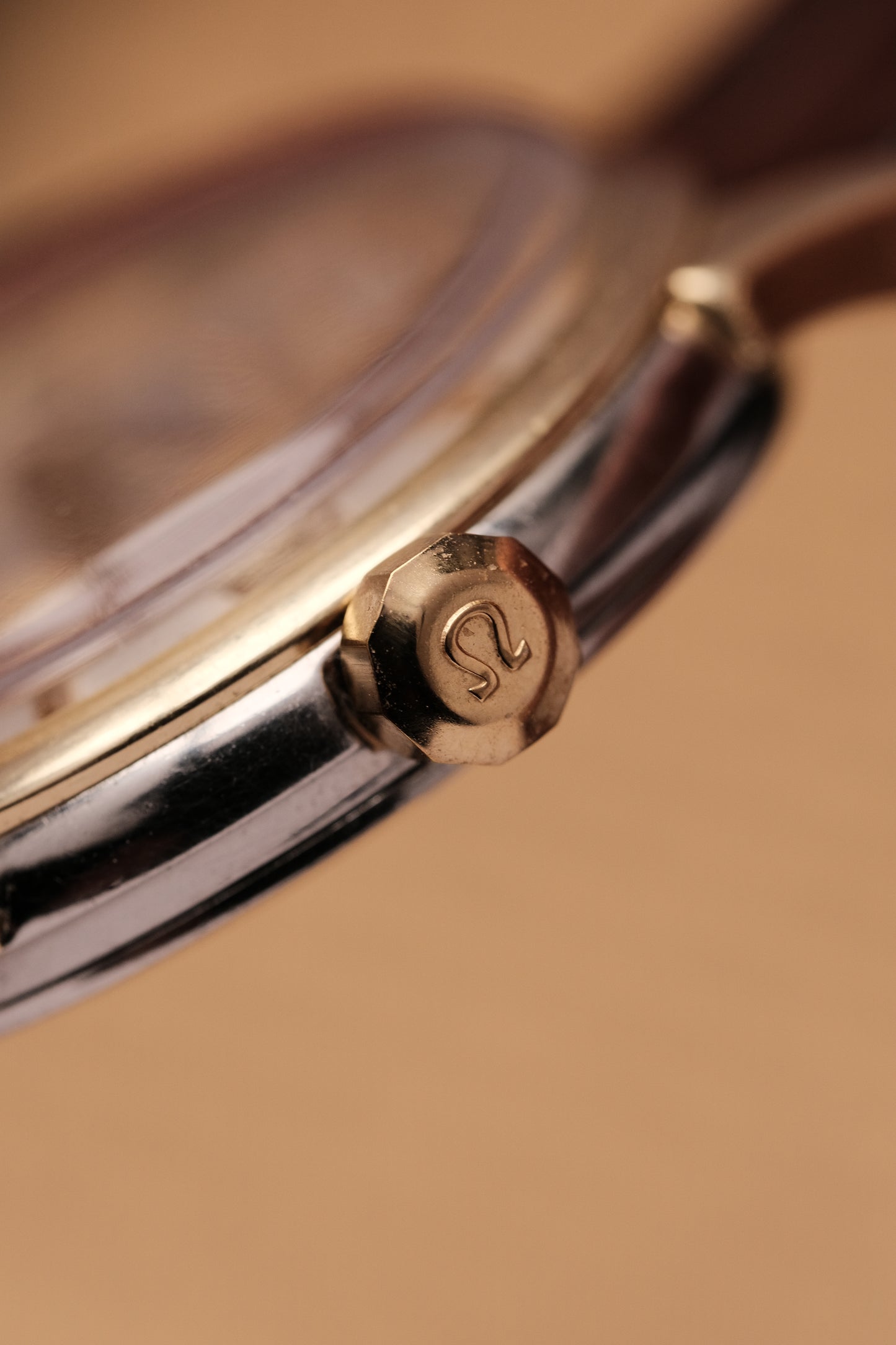 1959 Omega Constellation Pie Pan Gold Capped Dial REF. 14393-8- SC