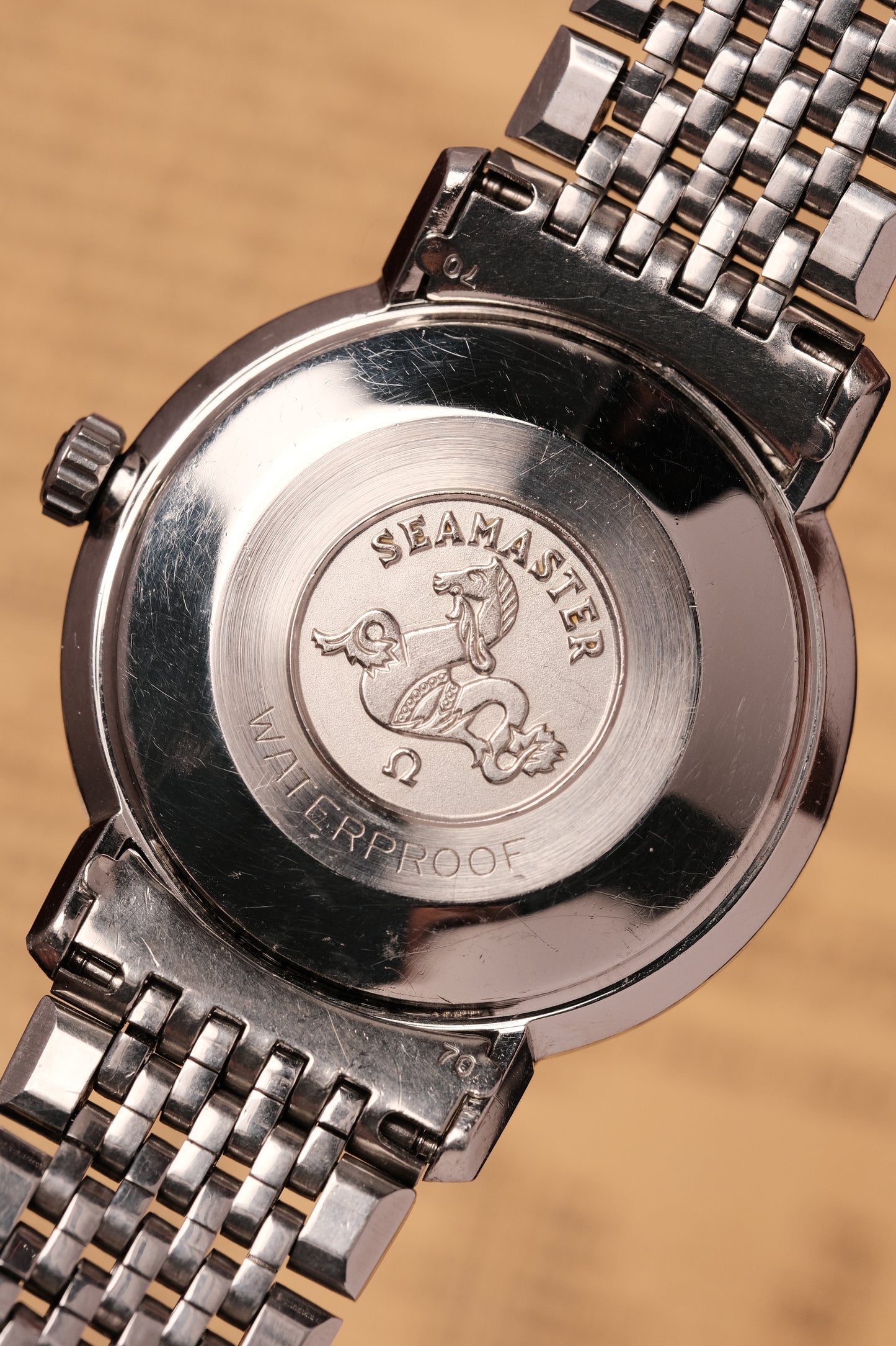 1964 Vintage Omega Seamaster De Ville Automatic Deep White Dial 165.020