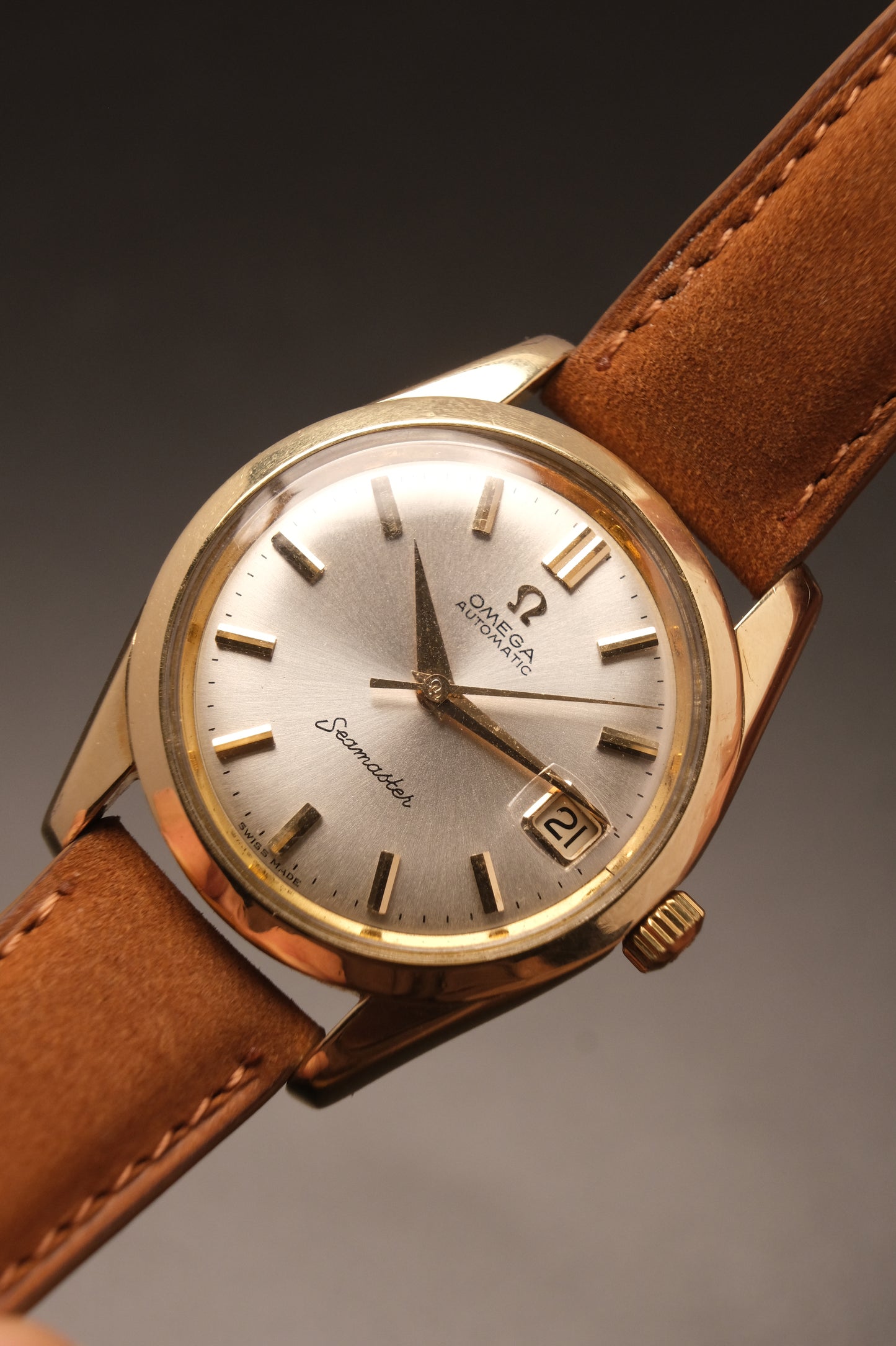 Vintage Omega Seamaster Automatic Gold Capped 14763-61
