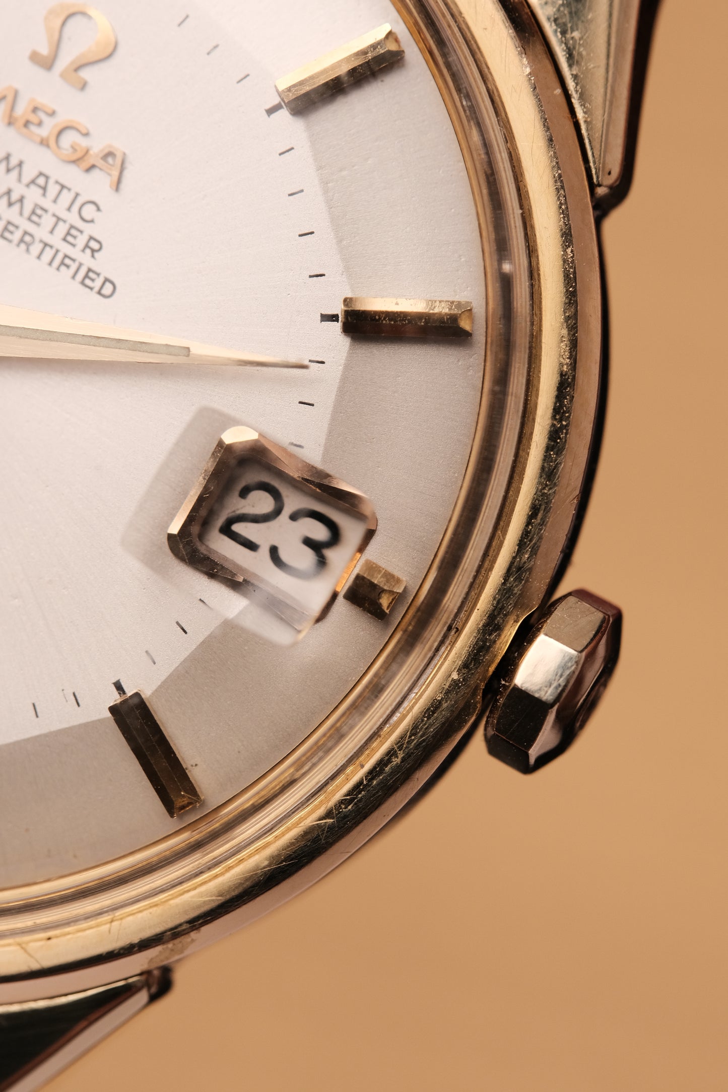 1966 OMEGA CONSTELLATION PIE PAN DOG LEG White Dial AUTOMATIC CHRONOMETER REF. 168.005