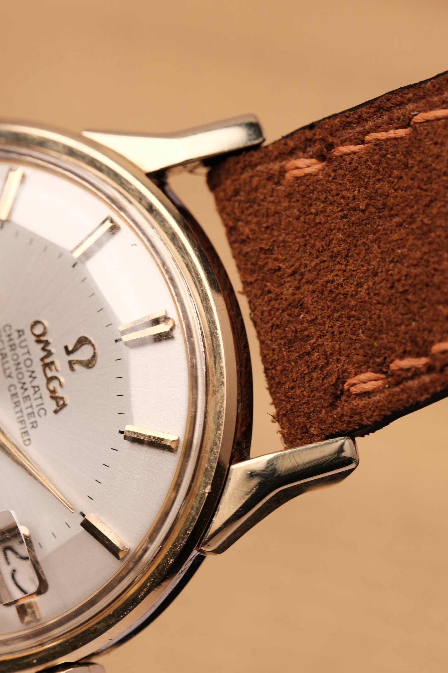 1966 OMEGA CONSTELLATION PIE PAN DOG LEG White Dial AUTOMATIC CHRONOMETER REF. 168.005