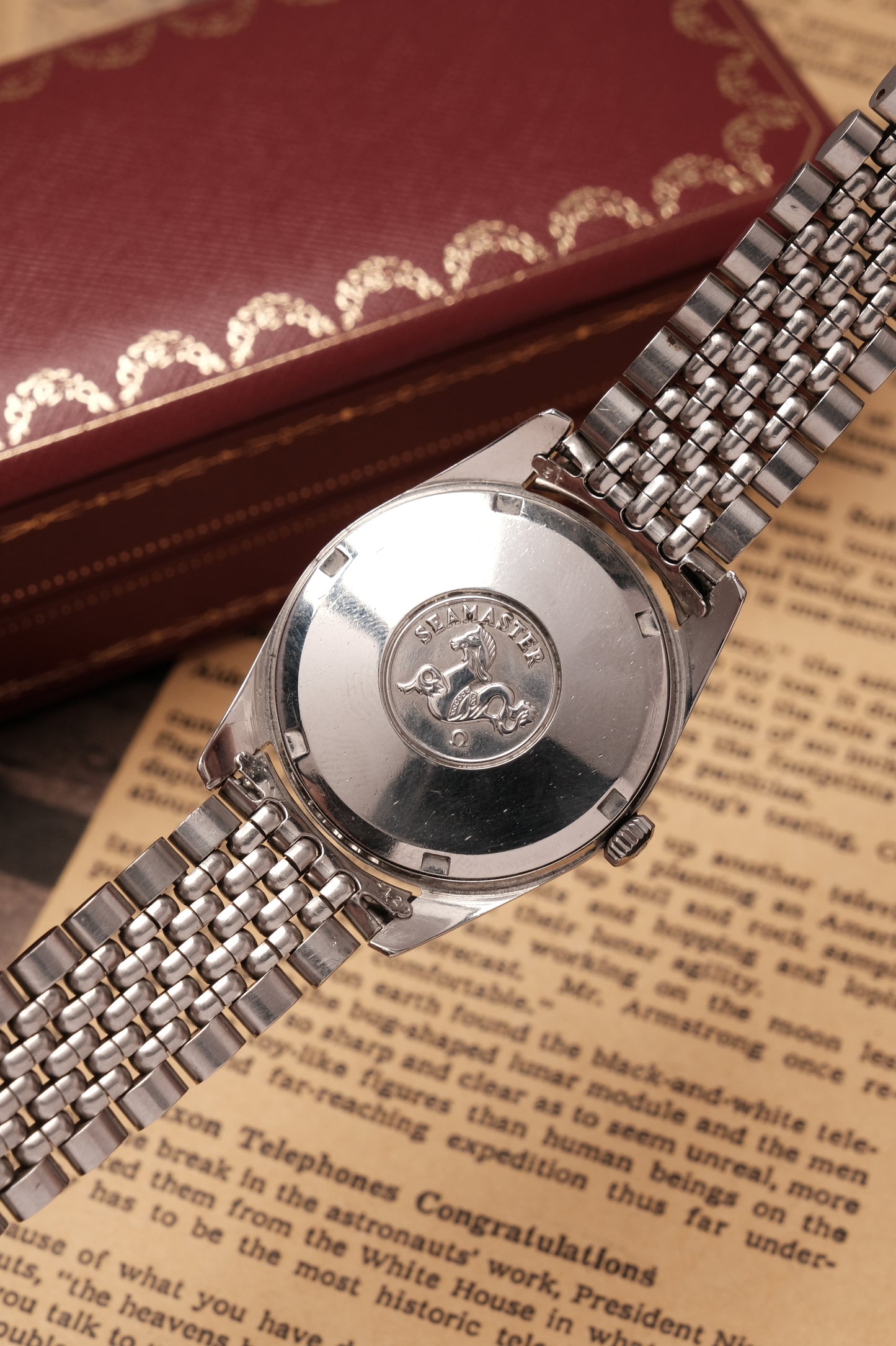 1969 Vintage Omega Seamaster Chronometer Certified Automatic 166.010