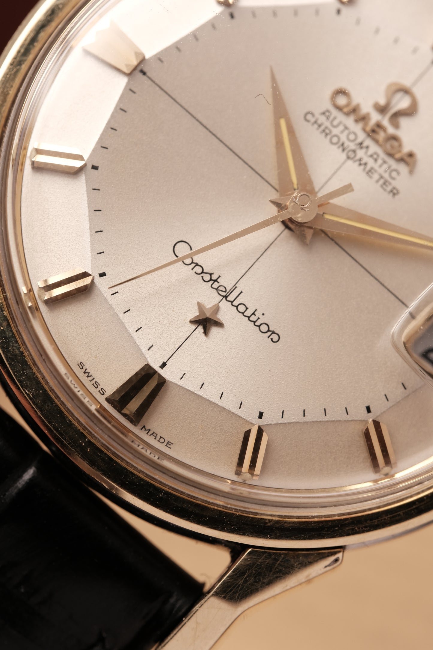 1963 OMEGA CONSTELLATION PIE PAN DOG LEG Cross Hair Dial AUTOMATIC CHRONOMETER REF. 168.005