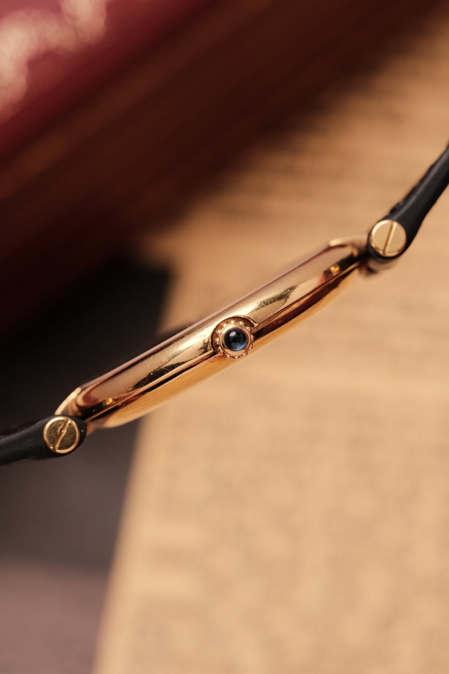 Cartier Vendome 881001 Paris Dial 18k Solid Yellow Gold 30mm 1990s