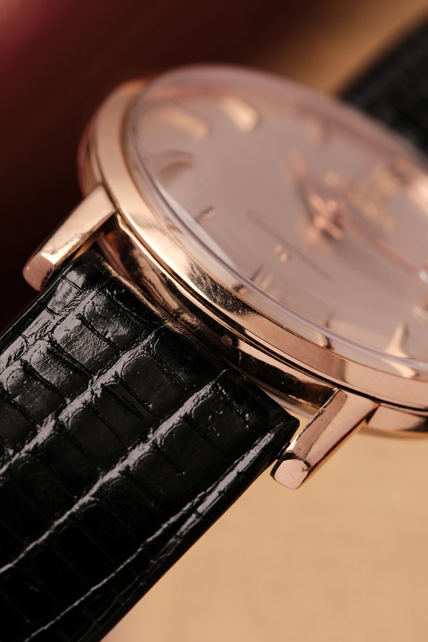 1967 OMEGA CONSTELLATION PIE PAN ROSE GOLD CHRONOMETER REF 168.010
