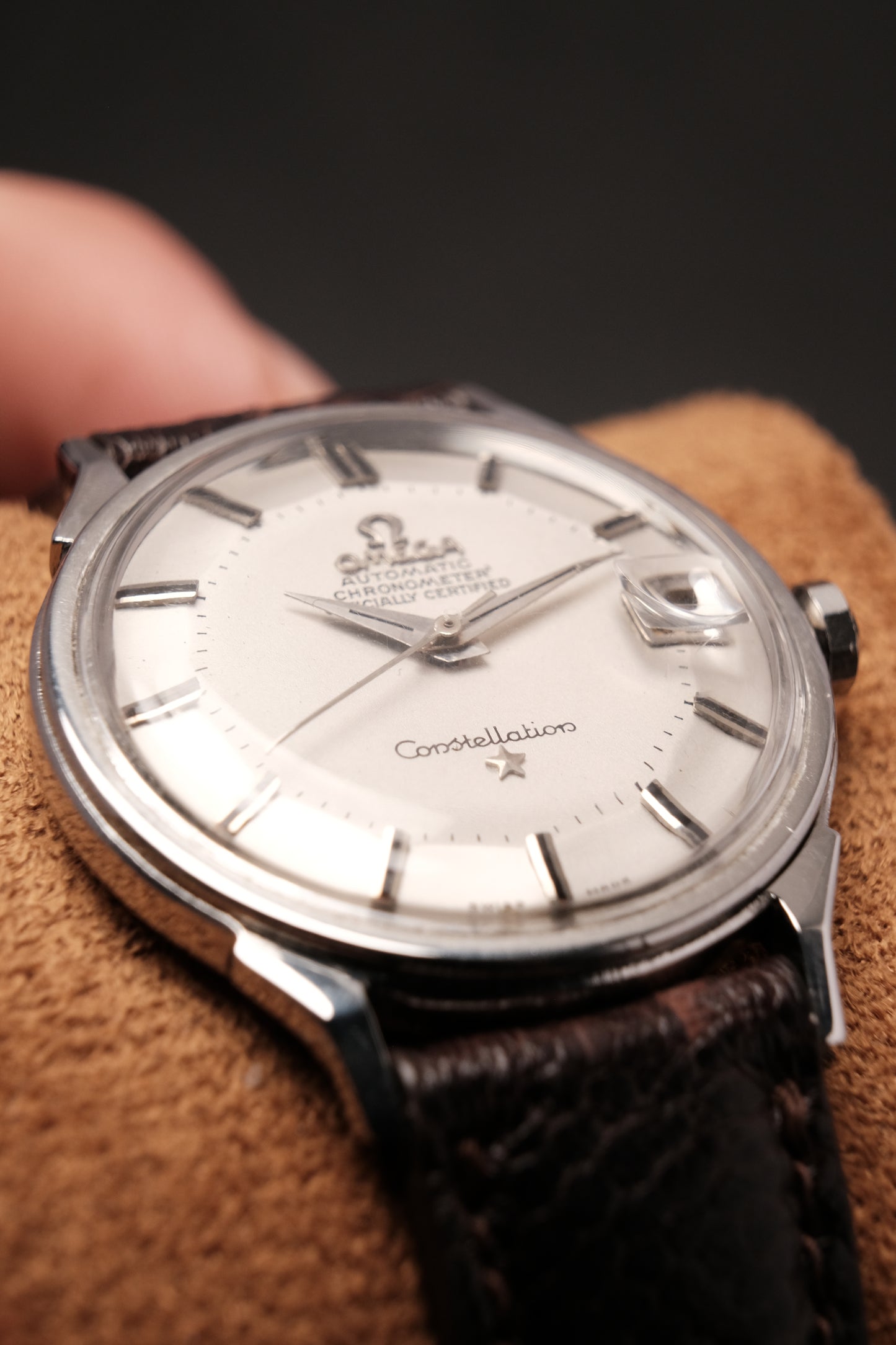 1961 Vintage OMEGA CONSTELLATION CHRONOMETER AUTOMATIC "PIE PAN" REF. 14381-2-SC
