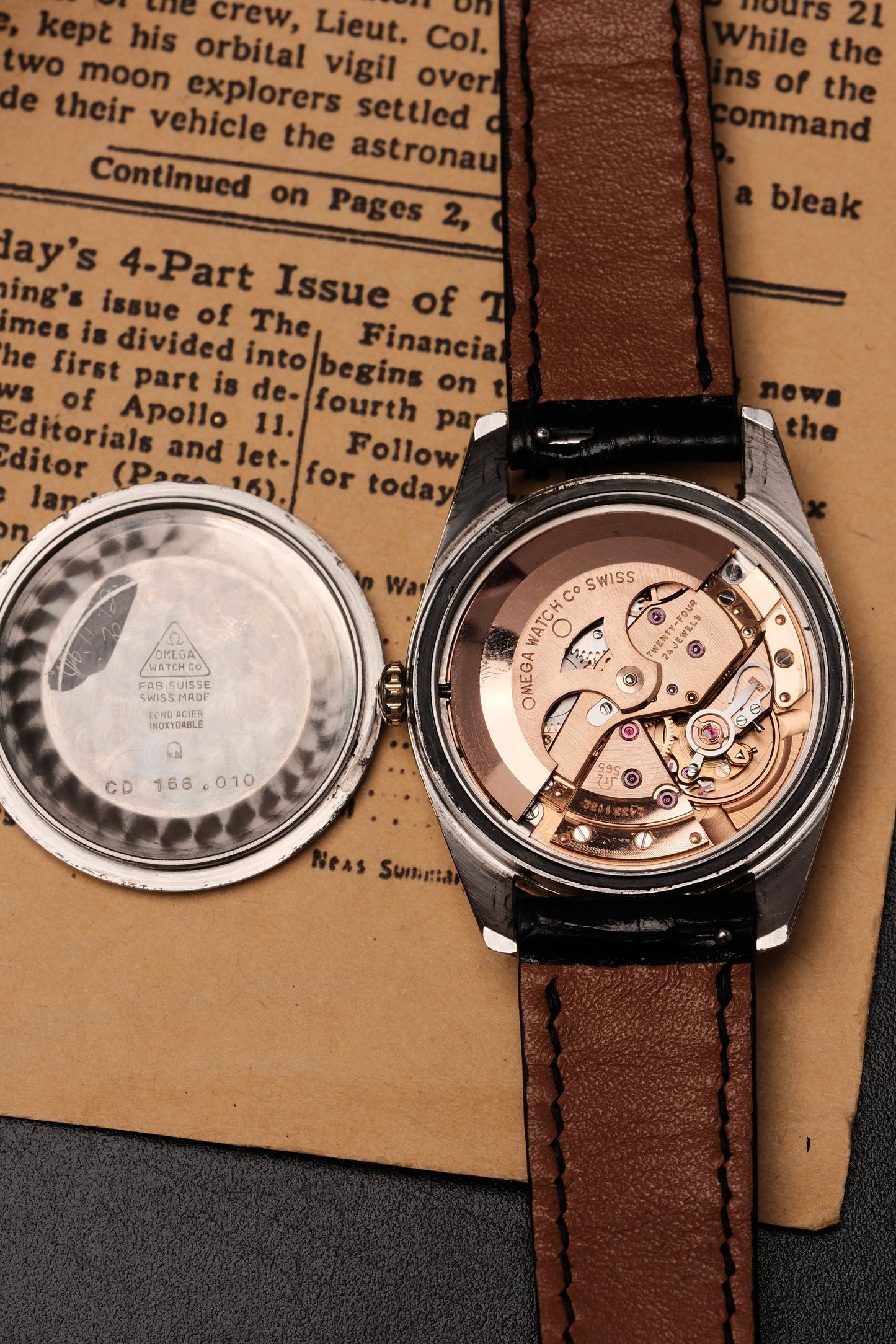 1966 Omega Seamaster Automatic Gold Capped REF.166.010