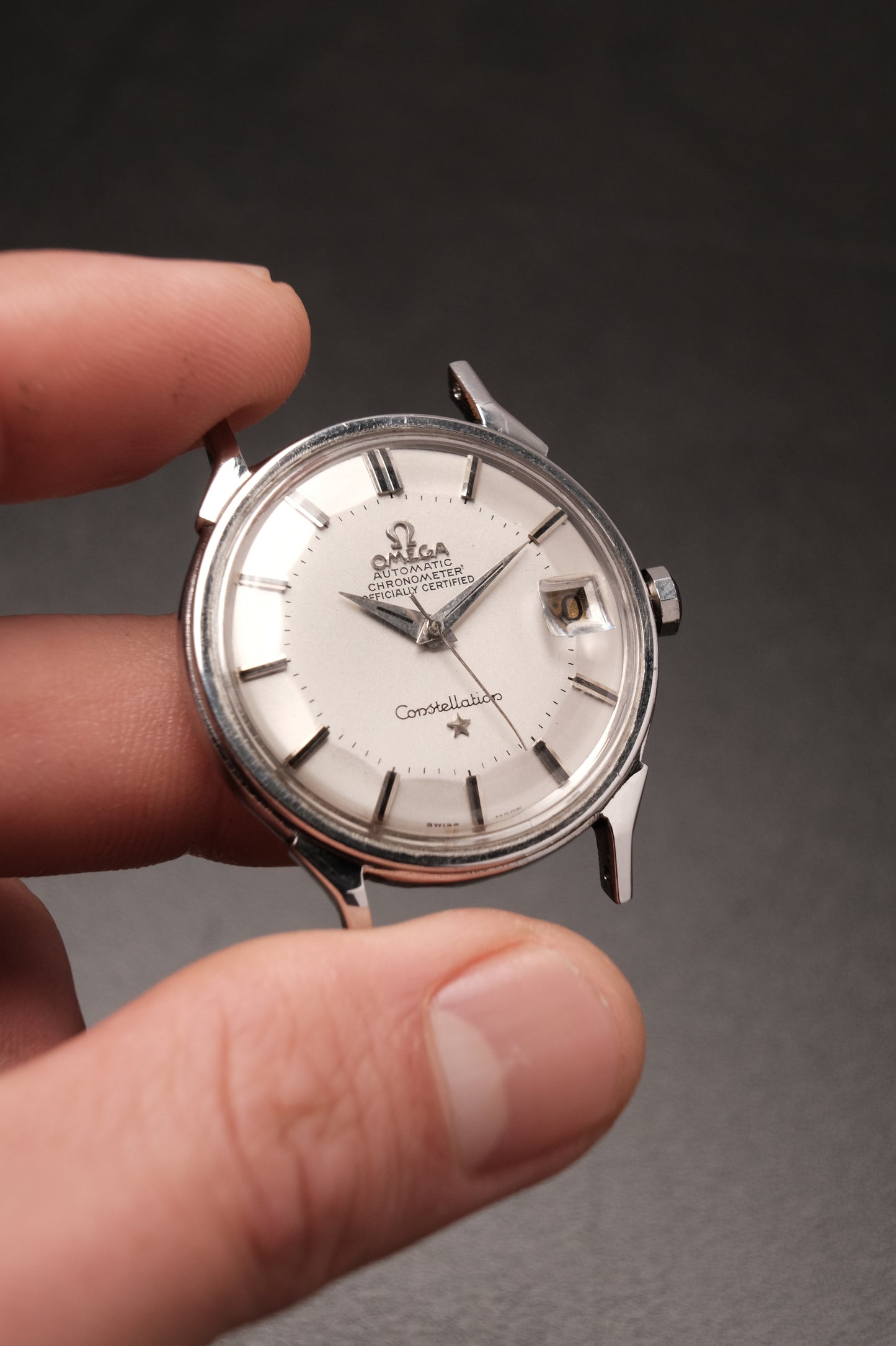 1961 Vintage OMEGA CONSTELLATION CHRONOMETER AUTOMATIC "PIE PAN" REF. 14381-2-SC