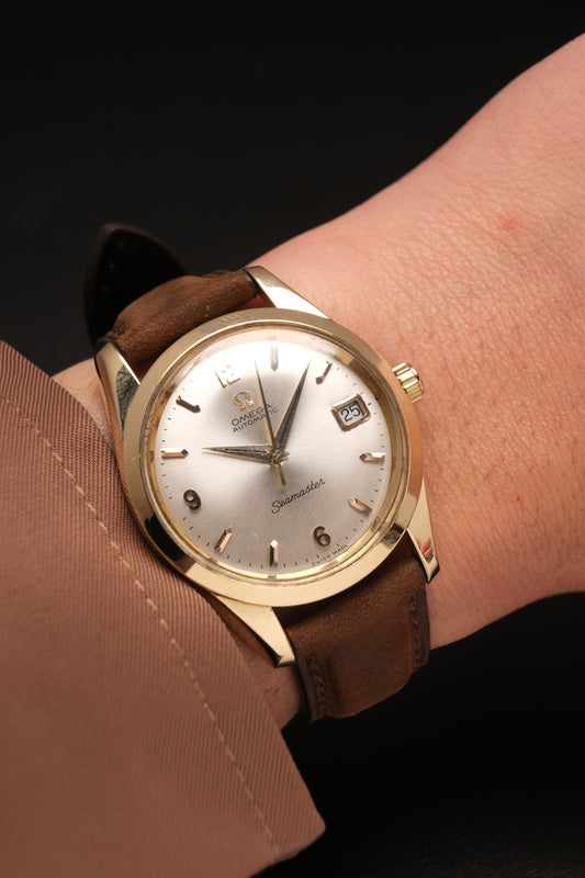 Vintage Omega Seamaster Automatic Gold Capped 1960's