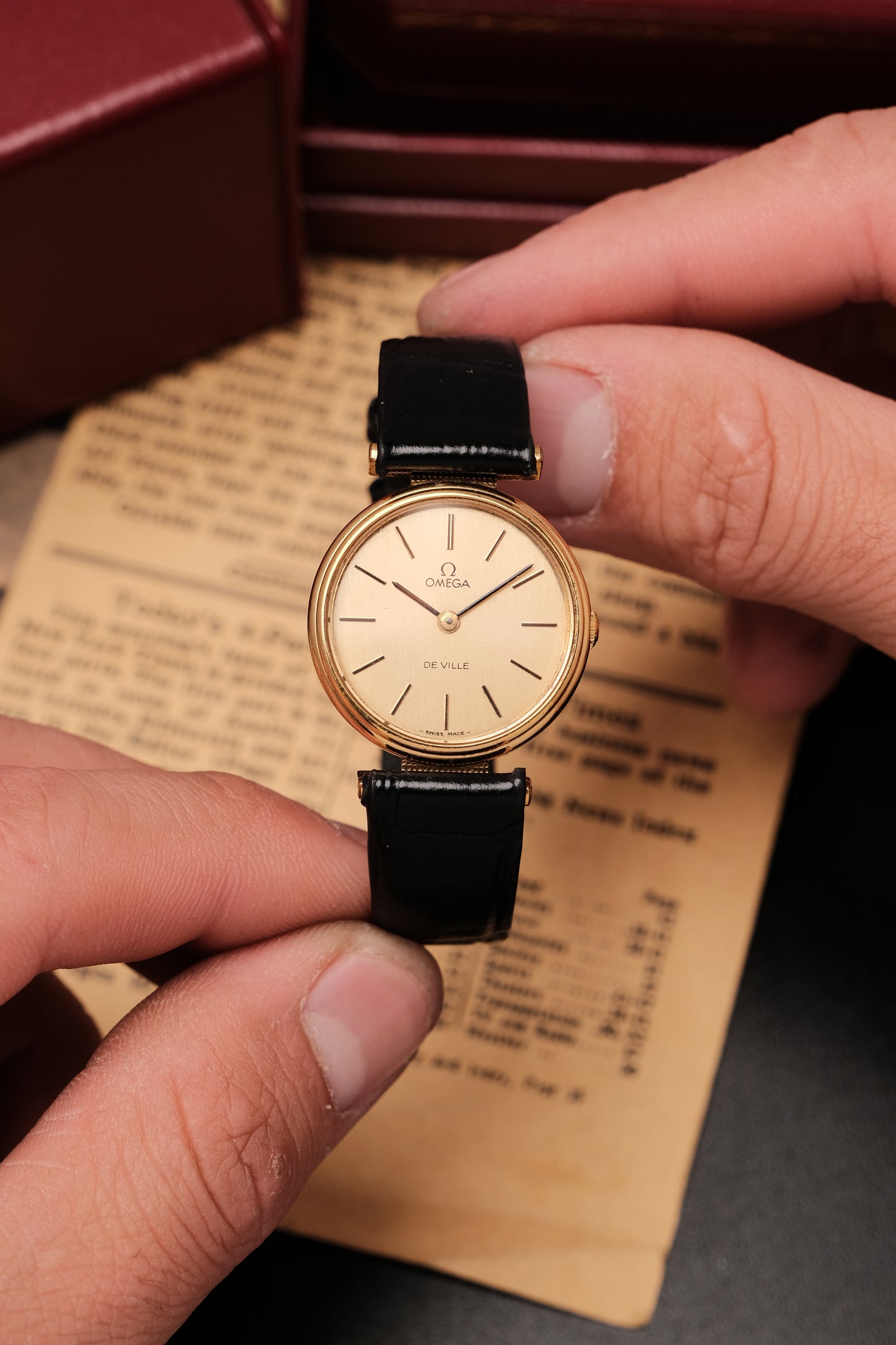 1973 Omega De Ville Hand Winding Women Cal.625 REF. 511.0557