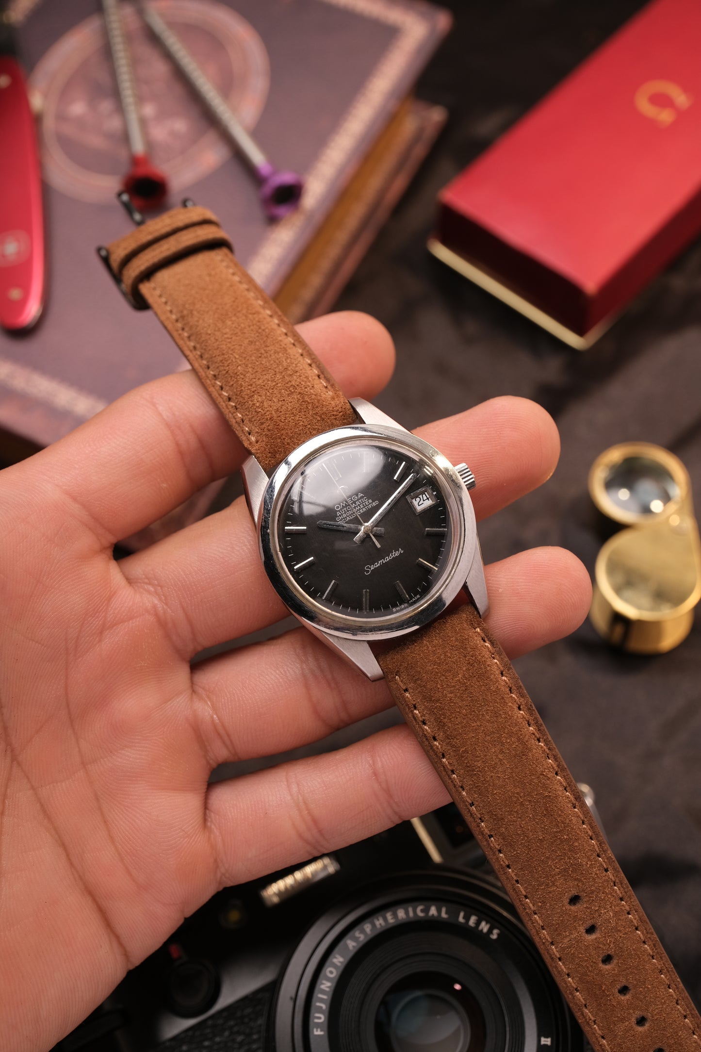 Omega Seamaster Black Dial Chronometer Ref. 168.0061/166.0172