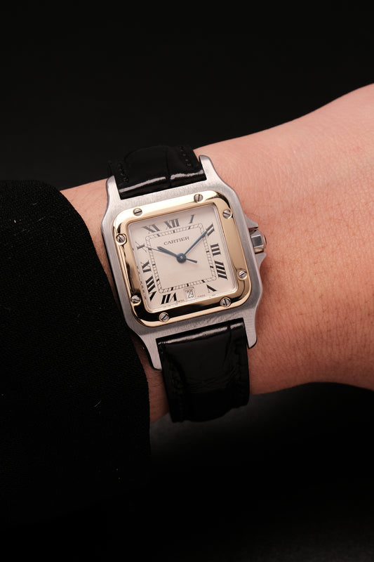 Cartier Santos Galbée Ref.187901 29x41mm Soft Curved Case