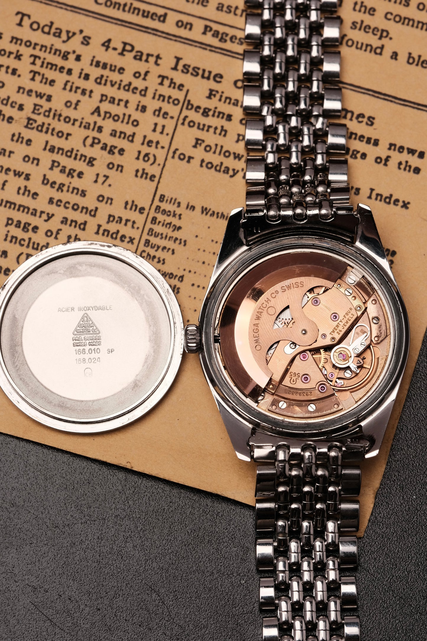 1969 Vintage Omega Seamaster Chronometer Certified Automatic 166.010