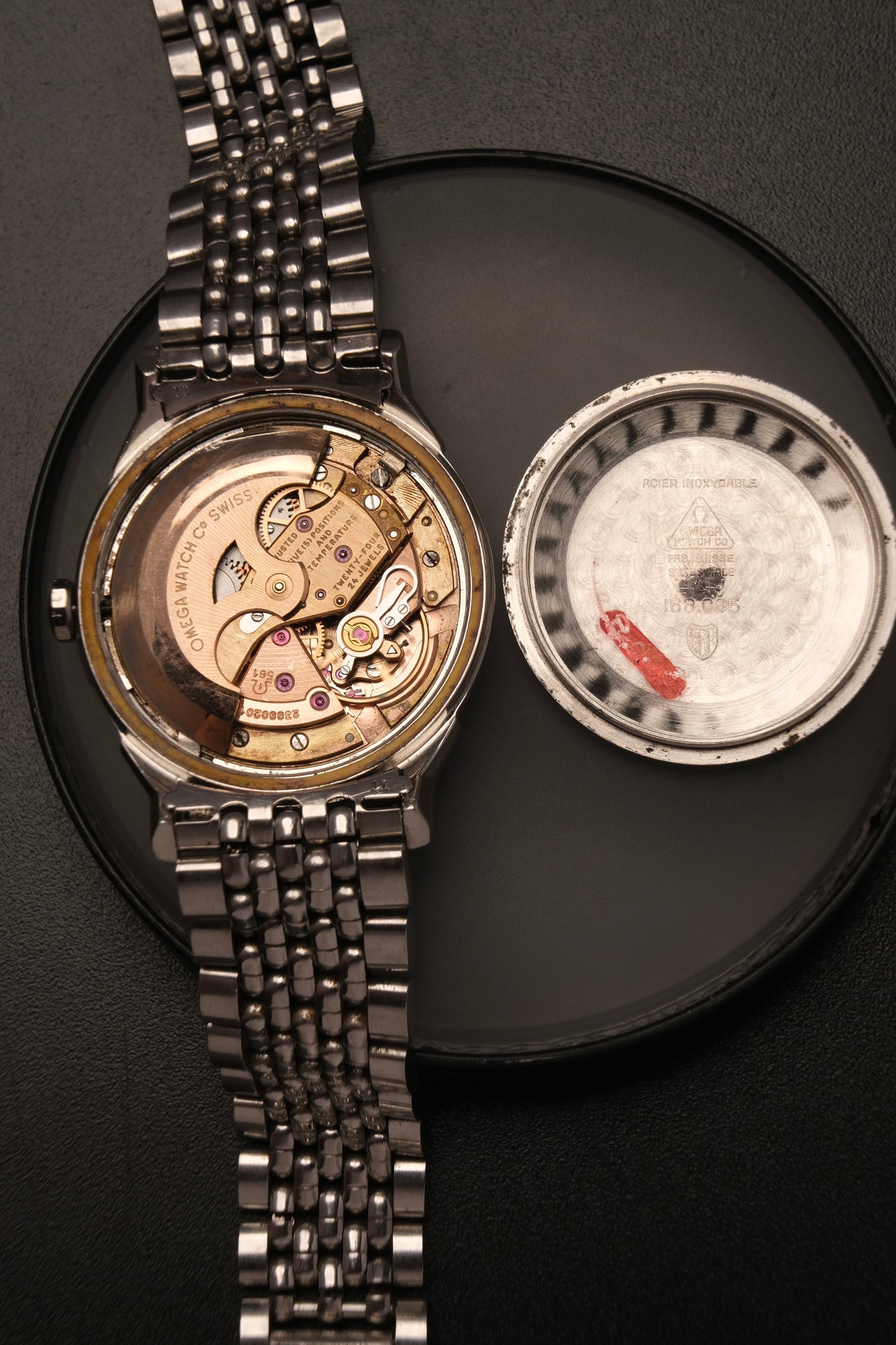 Omega Constellation Pie Pan Black Dial Chronometer  Ref. 168.005