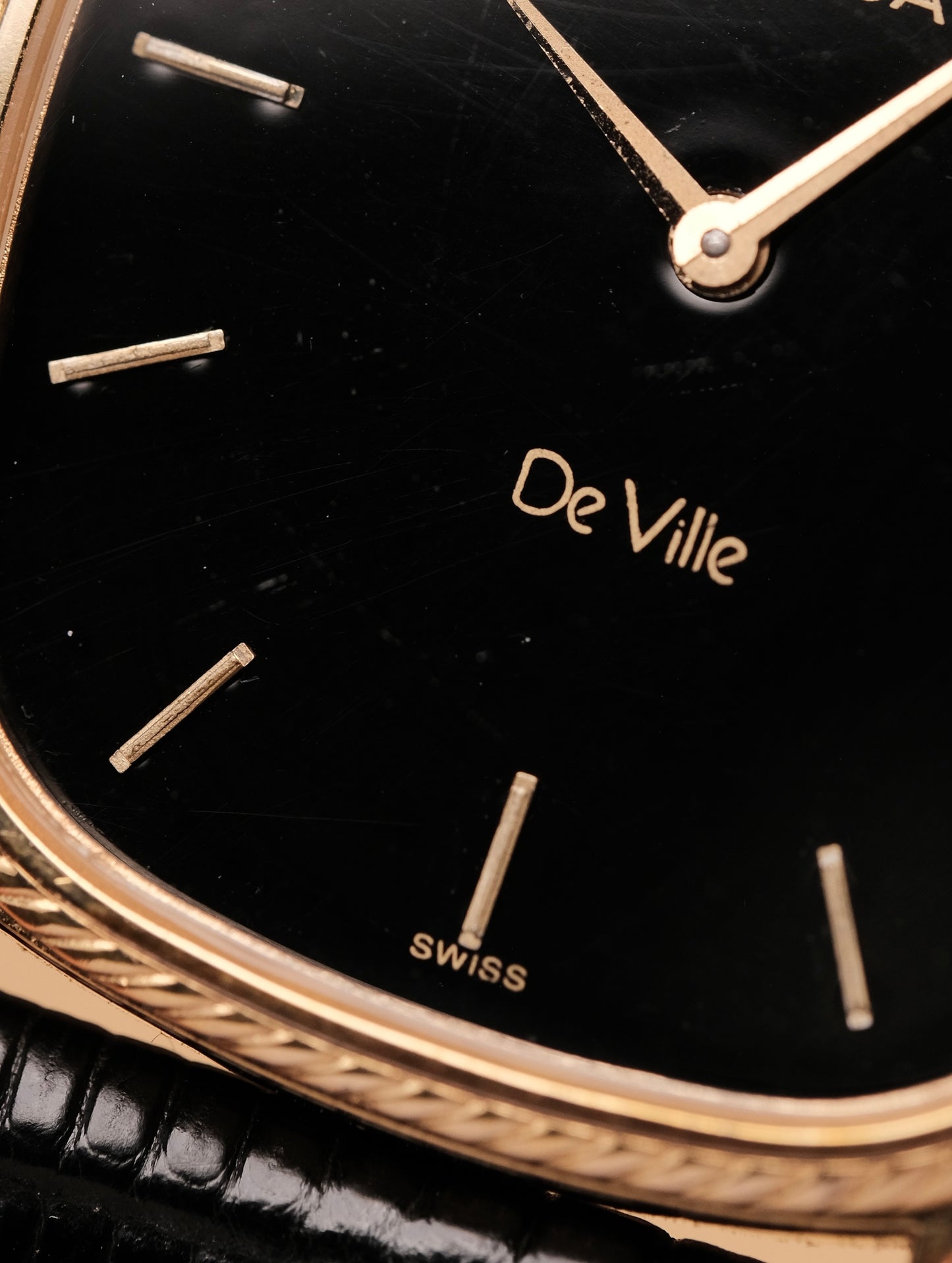 Vintage Omega De Ville Ellipse Quartz Gold Plated Ref 191 0168 Cal 1365