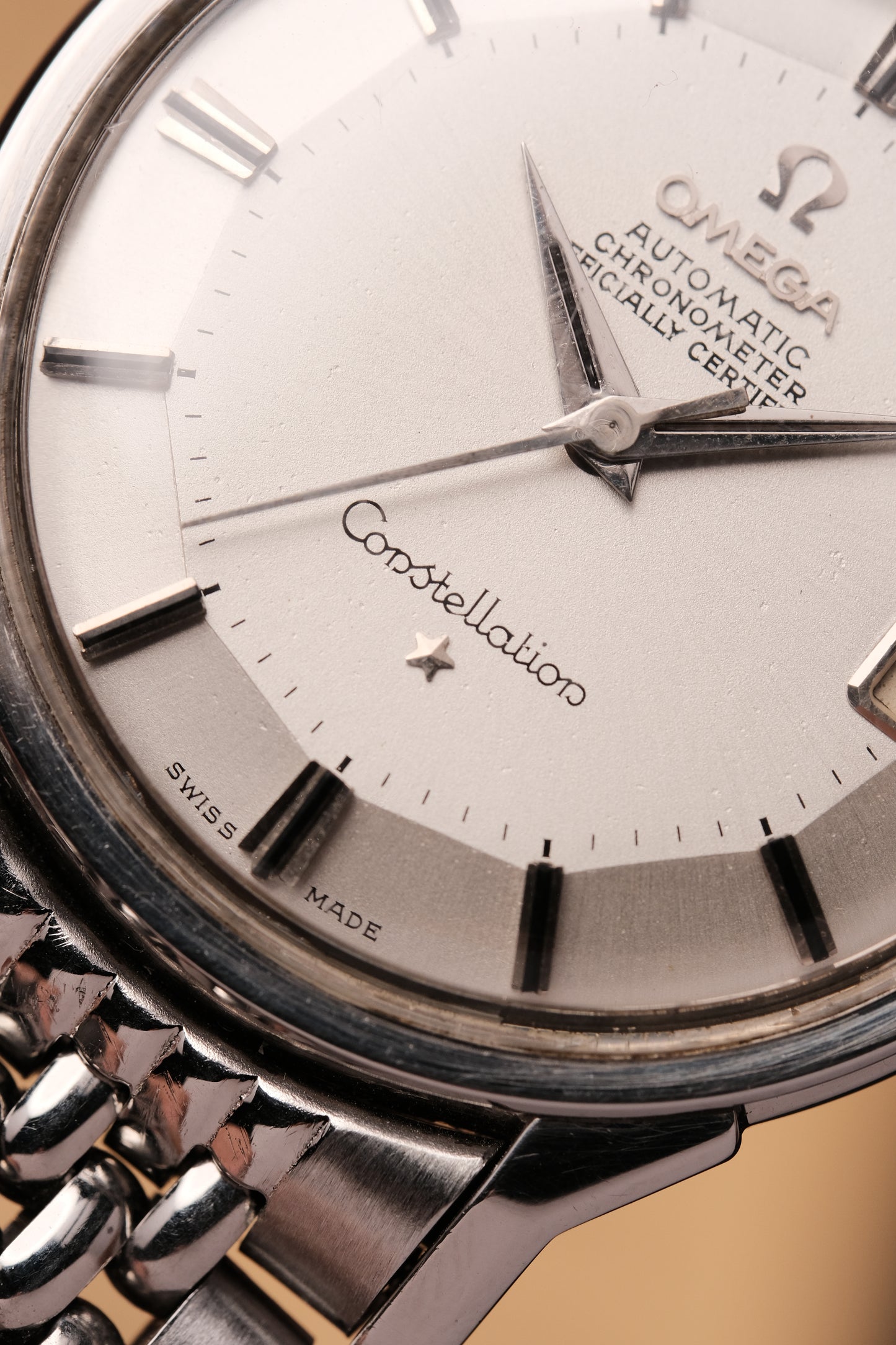 1966 Omega Constellation Pie Pan Chronometer Automatic Ref. 168.005 34mm Stainless Steel