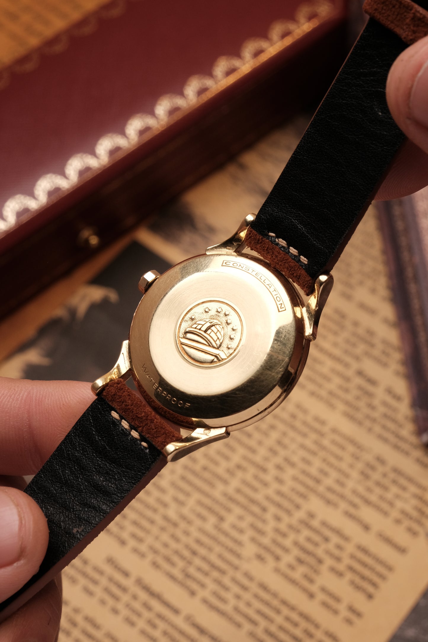 Vintage 1958 Omega Constellation Pie Pan De Luxe Arrow Head Ref 2852/2853 S.C