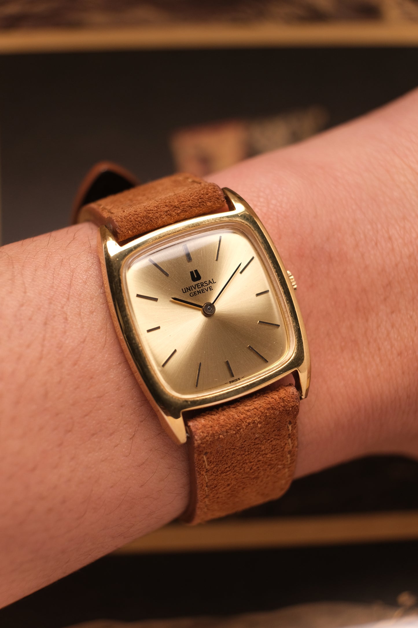 1960s Vintage UNIVERSAL GENEVE Ref.542114 Cal 1-42