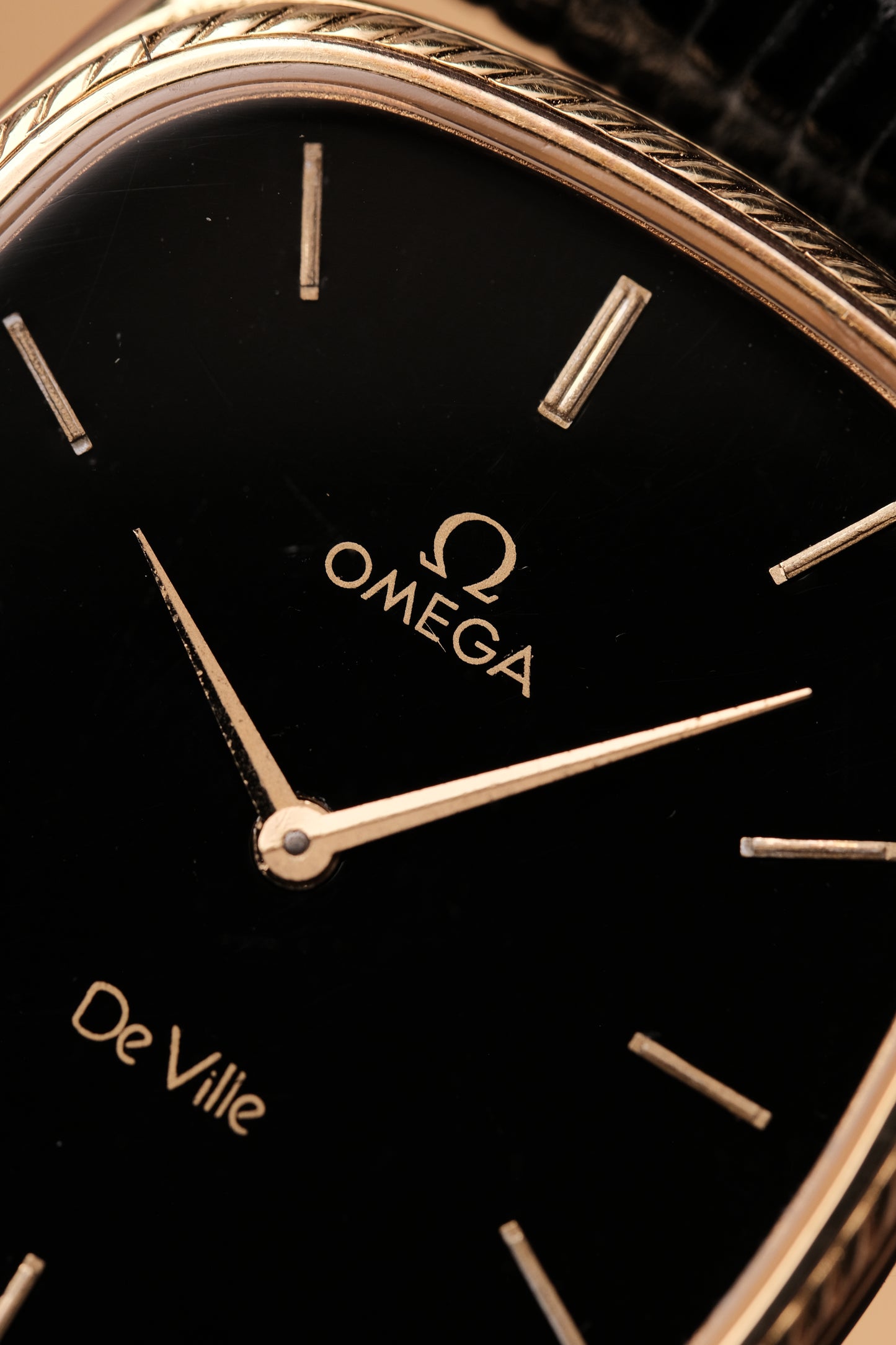 Vintage Omega De Ville Ellipse Quartz Gold Plated Ref 191 0168 Cal 1365