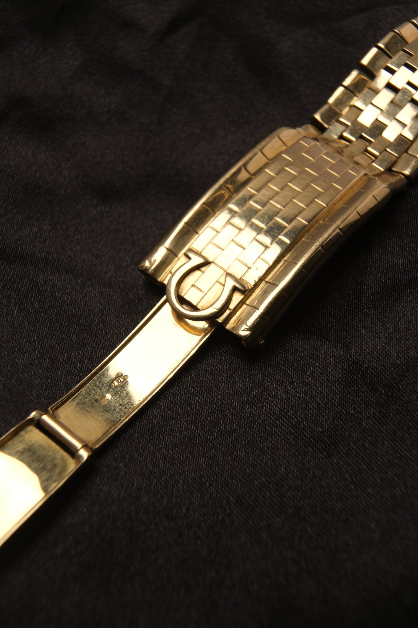 Original Brick Bracelet Omega Constellation 18k Soild Gold