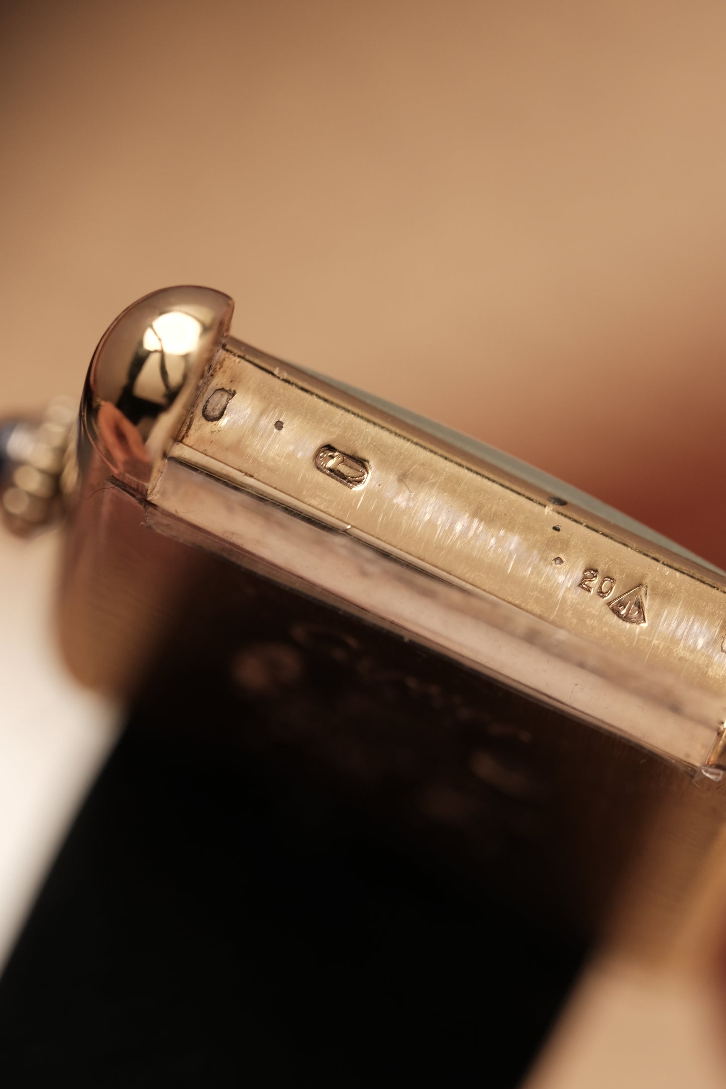 CARTIER MUST DE CARTIER TANK Hand Winding VERMEIL ROMAN DIAL REF. 6 097875